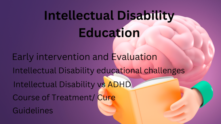 A guide for parents and Caregivers about Intellectual Disability Disorder